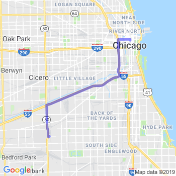 Travel from Chicago Loop to Midway airport Limousine service to Midway airport (MDW)