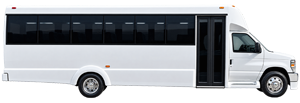 Limo Bus for Avoca private car service, up to 20 passengers