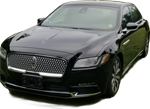 Lincoln Continental Luxury sedan up to 3 people