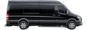 Mercedes Sprinter for Avoca private car service, up to 14 passengers