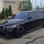 Mercedes Benz s580 luxury sedan