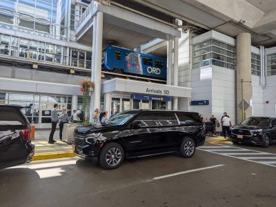O'Hare airport pickup from terminal 5