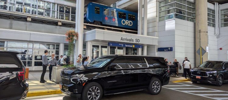 O'Hare airport pickup from terminal 5