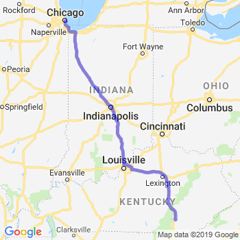 Travel from Corbin to Chicago Loop Car service to Chicago Loop