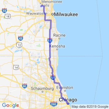Travel from Menomonee Falls to Chicago Loop Car service to Chicago Loop