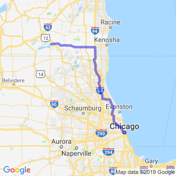 Travel from Lake Geneva to Chicago Loop Car service to Chicago Loop