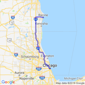 Travel from Racine to Chicago Loop Car service to Chicago Loop