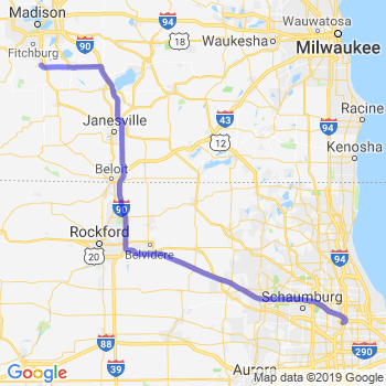 Travel from Oregon to O'Hare airport Car service to O'Hare airport (ORD)