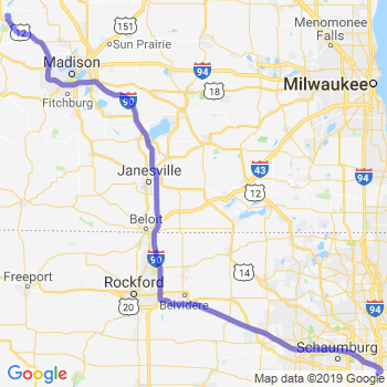 Travel from Prairie Du Sac to O'Hare airport Car service to O'Hare airport (ORD)
