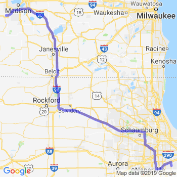 Travel from Verona to Midway airport Limousine service to Midway airport (MDW)