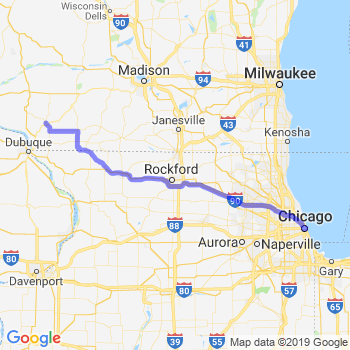 Travel from Platteville to Chicago Loop Car service to Chicago Loop
