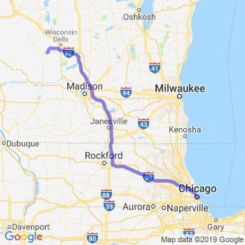 Travel from Reedsburg to Chicago Loop Car service to Chicago Loop