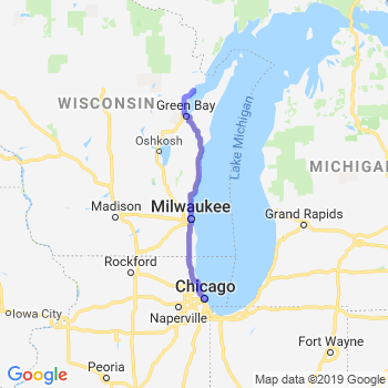 Travel from Oconto to Chicago Loop Car service to Chicago Loop