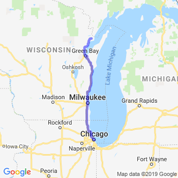Travel from Peshtigo to Chicago Loop Car service to Chicago Loop