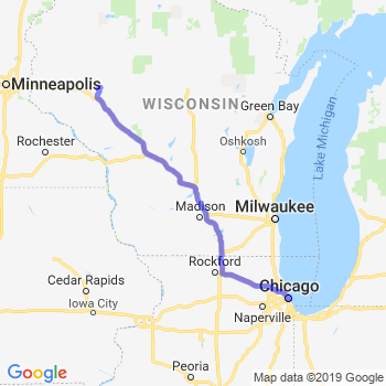 Travel from Chippewa Falls to Chicago Loop Car service to Chicago Loop