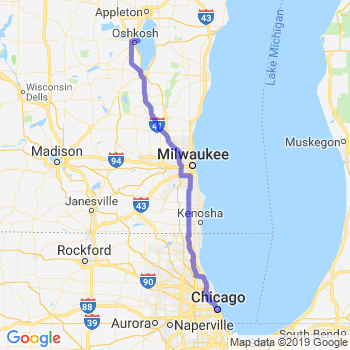Travel from Oshkosh to Chicago Loop Car service to Chicago Loop