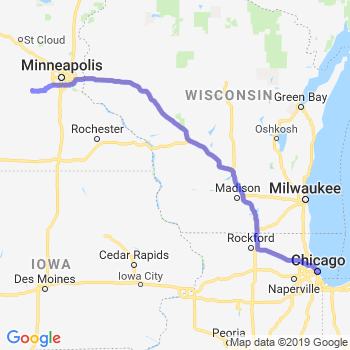 Travel from Young America to Chicago Loop Car service to Chicago Loop