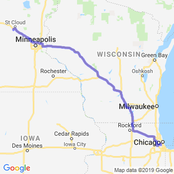 Travel from Saint Cloud to Midway airport Limousine service to Midway airport (MDW)