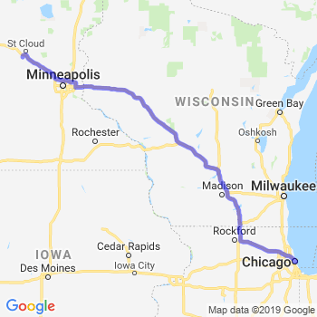 Travel from Saint Cloud to Chicago Loop Car service to Chicago Loop