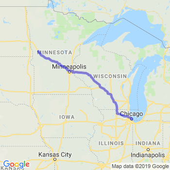 Travel from Fergus Falls to Chicago Loop Car service to Chicago Loop