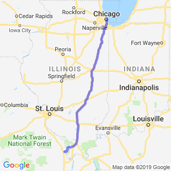 Travel from Cape Girardeau to Chicago Loop Car service to Chicago Loop