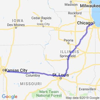 Travel from Blue Springs to Midway airport Limousine service to Midway airport (MDW)