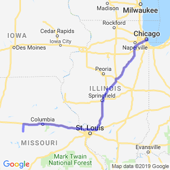 Travel from Sedalia to Chicago Loop Car service to Chicago Loop