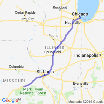 Travel from Rolla to Chicago Loop Car service to Chicago Loop